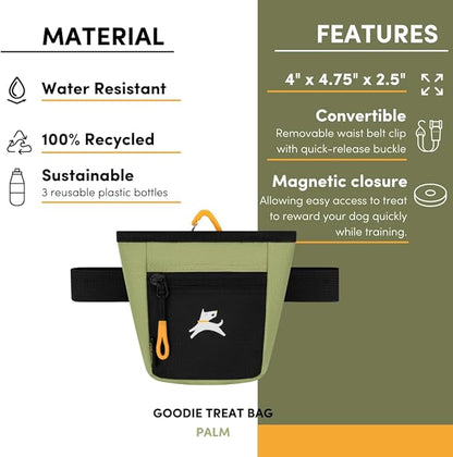 OllyDog Goodie Treat Bag, Dog Treat Pouch, Waist Belt Clip - Image 7
