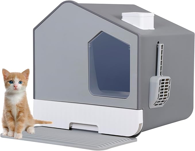 Large Enclosed Cat Litter Box - Image 6