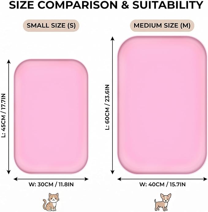BLESWIN Non-Slip Silicone Dog Food Mat - Image 2
