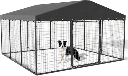 10x10x6 FT Large Outdoor Dog Kennel by RTDTD