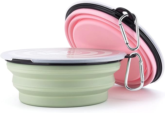 SLSON Dog Bowls Pet Collapsible Bowl - Image 3