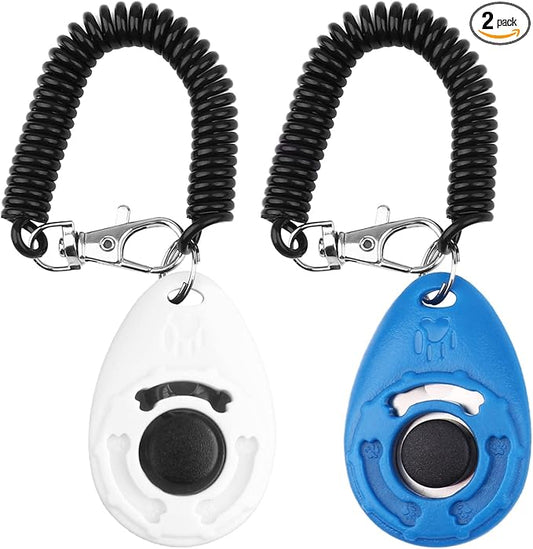 Dog Training Clicker with Wrist Strap by OYEFLY