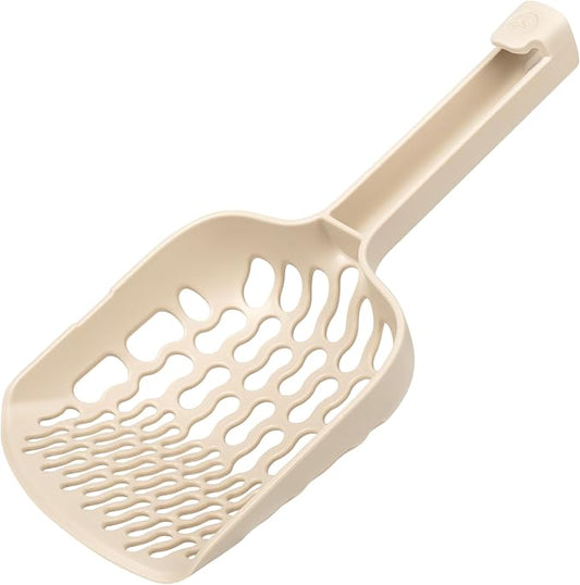 Lady N Cat Litter Scoop for Clumping Litter, Dual-Size 8-Shaped Holes for Fast by LadyN