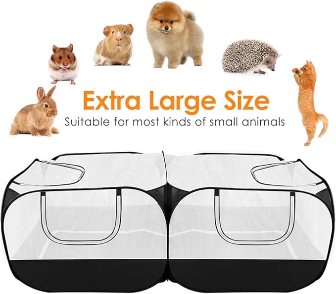 Lukovee Small Animals Playpen, Chicken Pen - Image 3