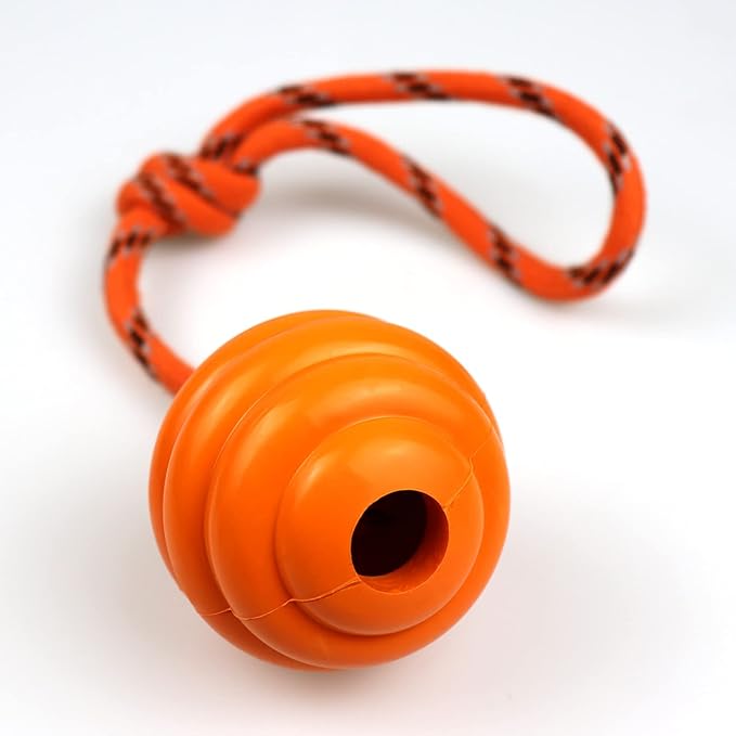 K9 Training Ball with Rope - Image 3