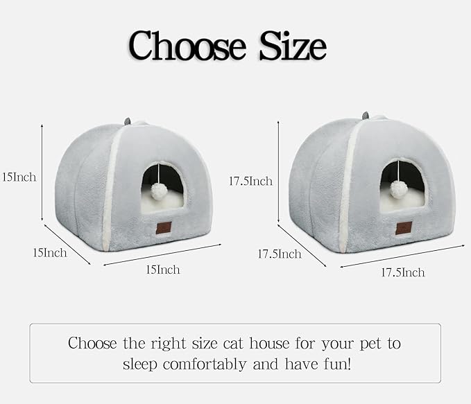 Large Cat Bed for Indoor Cats - Image 5