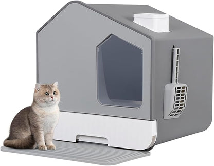 Large Enclosed Cat Litter Box - Image 8