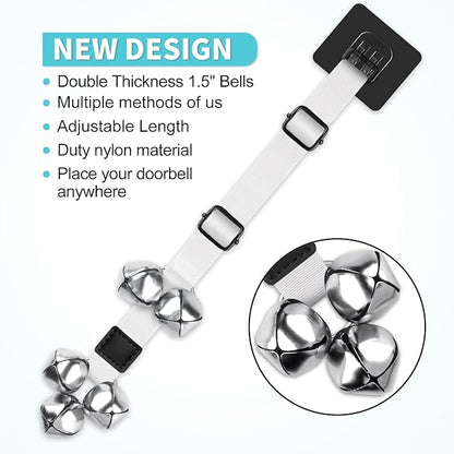 COOYOO Dog Doorbells, Adjustable Potty Training Dog Bells, Upgraded - Image 5