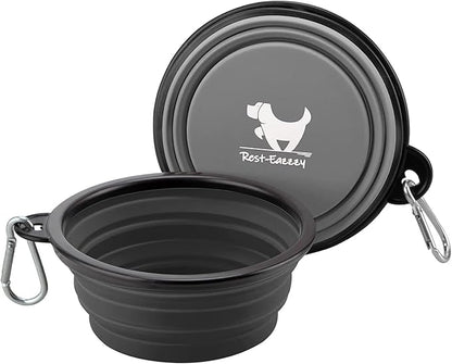 Collapsible Dog Bowls for Travel, BPA Free by Rest-Eazzzy