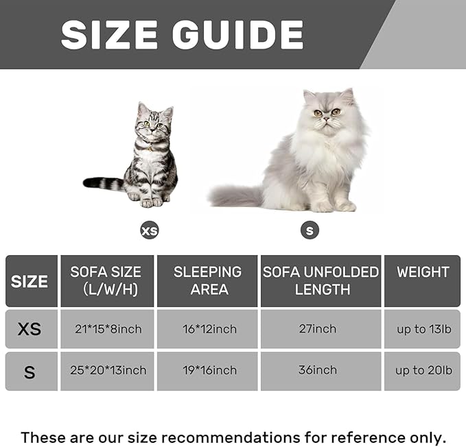 Hollypet Cat Bed Fluffy Plush Multifunctional Double-Layer Machine Washable - Image 8