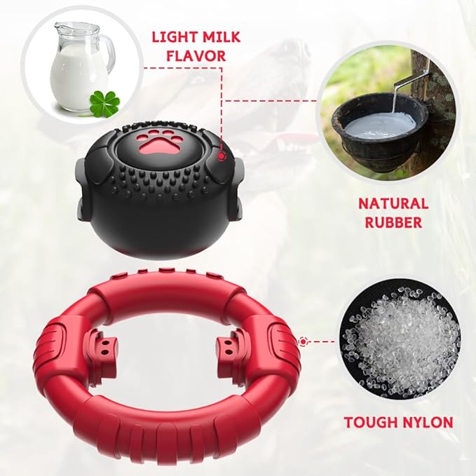Dog Toys for Aggressive Chewers Large Medium Small Breed, Indestructible - Image 3