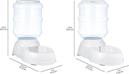 Amazon Basics Automatic Pet Water Dispenser and Gravity Food Feeder Set - Image 7