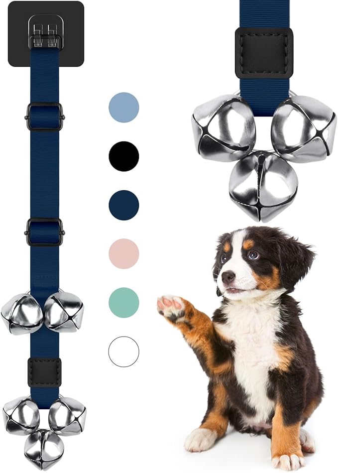 COOYOO Dog Doorbells, Adjustable Potty Training Dog Bells, Upgraded by COOYOO