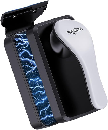 SEAOURA Magnetic Aquarium Cleaner, Dual-Sided Algae Scraper, Floating by SEAOURA