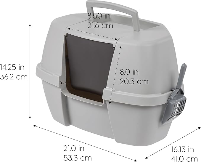 IRIS USA Cat Litter Box - Image 2