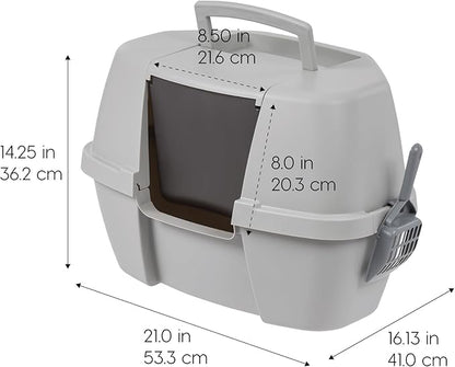 IRIS USA Cat Litter Box - Image 2