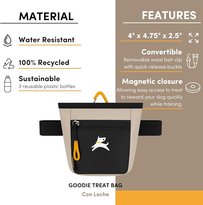 OllyDog Goodie Treat Bag, Dog Treat Pouch, Waist Belt Clip - Image 9