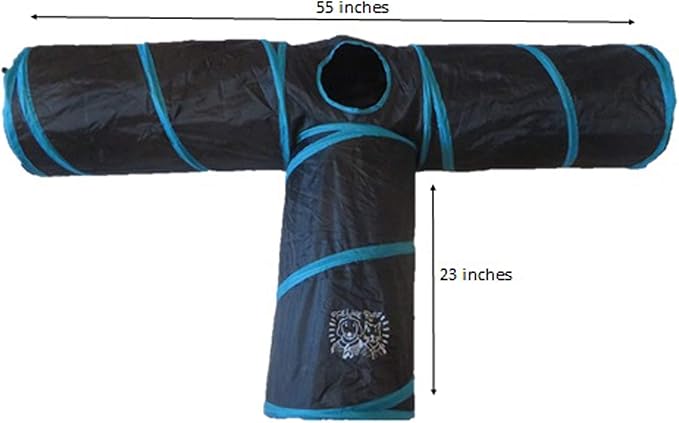 Feline Ruff Premium 3 Way Cat Tunnel. Extra Large 12 Inch Diameter and Extra - Image 4