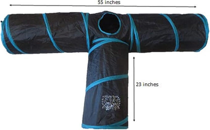 Feline Ruff Premium 3 Way Cat Tunnel. Extra Large 12 Inch Diameter and Extra - Image 4