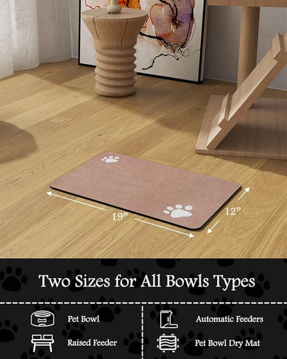 Pet Feeding Mat-Absorbent Dog Mat - Image 7