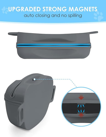 heouvo Dog Treat Pouch with Training Clicker, Upgrade Stronger Magnetic Closure - Image 4