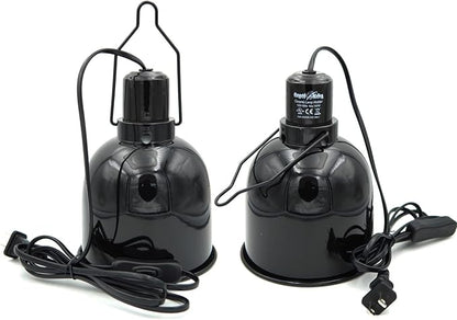 Reptile Light Fixture, Dual Heat Lamp Holder Fixtures - Image 7