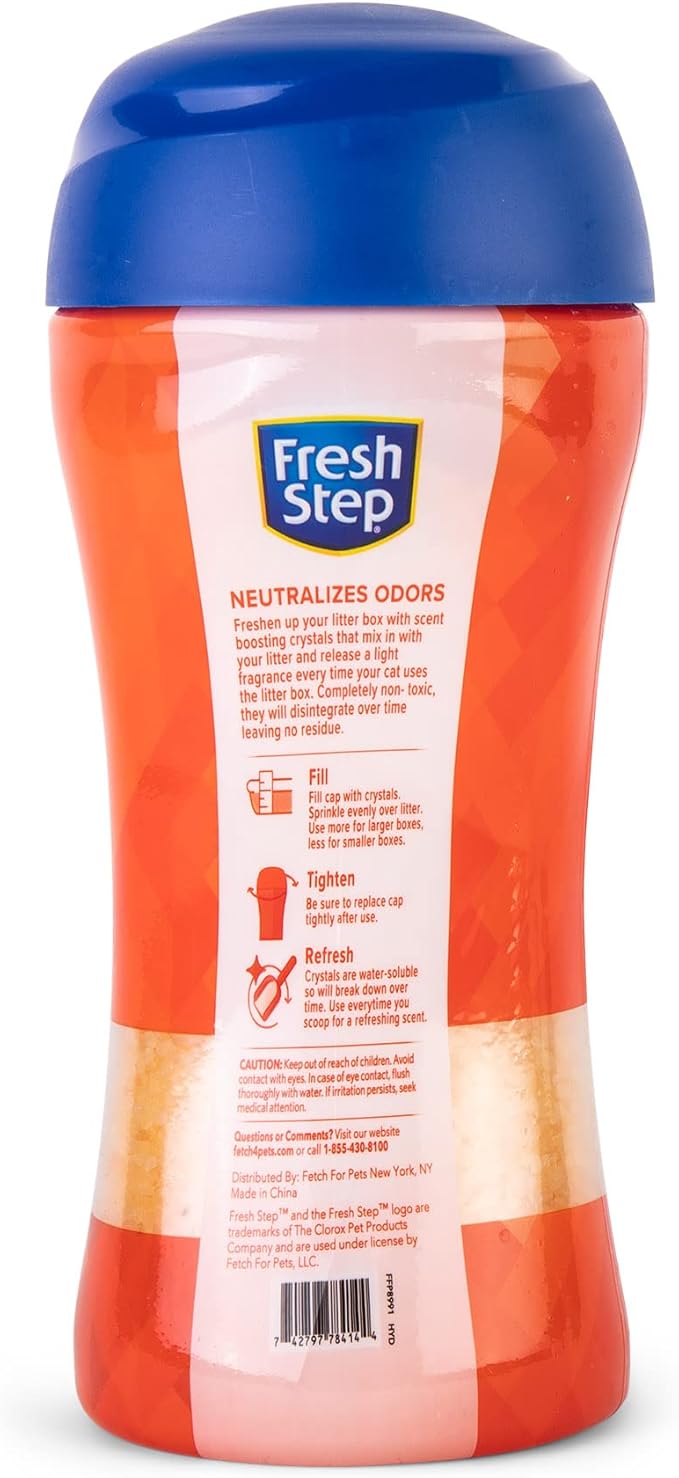 Fresh Step Cat Litter Crystals Deodorizer Non Toxic Odor Neutralizing Crystals - Image 2