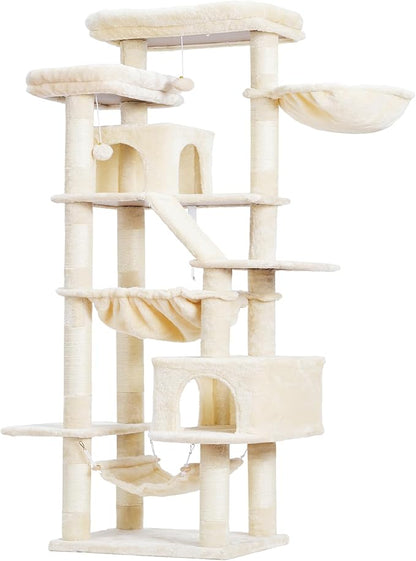 Heybly Cat Tree, 71-Inch-Tall Tower - Image 4