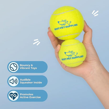 Best Pet Supplies Interactive Squeaky Dog Chew Toy, Ideal Dog Toys - Image 2