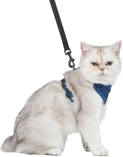 Voyager Escape-Proof Step-in Lock Cat Harness & 5ft Neoprene-Handle Leash Set - Image 7