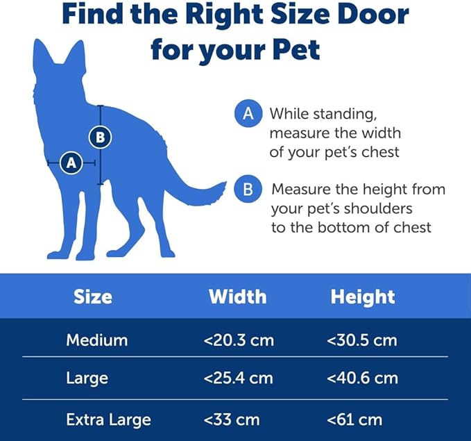 PetSafe Extreme Weather Aluminum XL Dog Door - Image 5