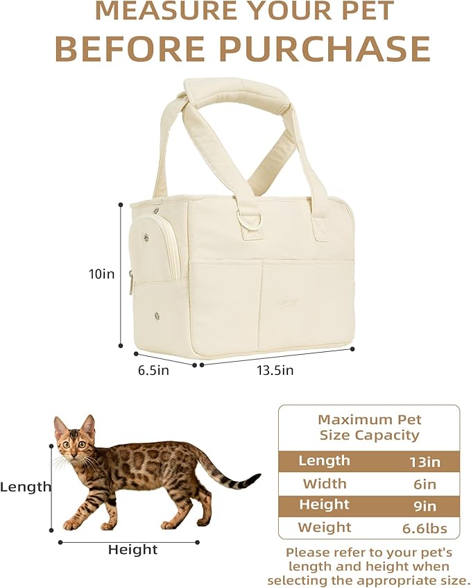ONECUTE Dog Purse Carrier for Small Dogs Rabbit cat - Image 2