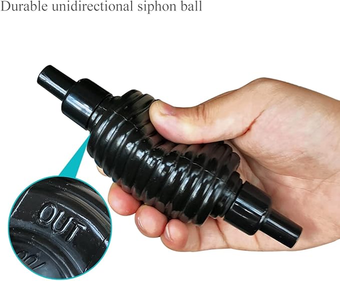 Laifoo 25ft Aquarium Vacuum Gravel Cleaner Fish Tank Cleaner Siphon Water - Image 4