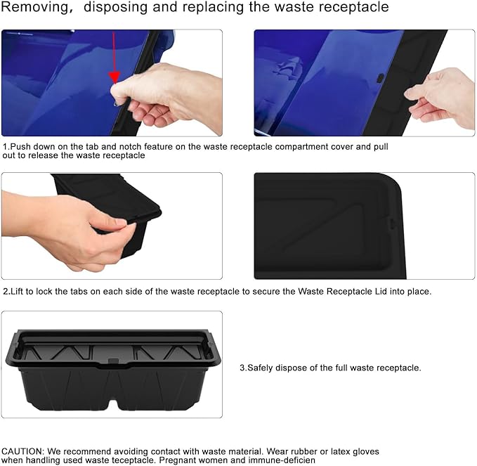 20PCS Disposable Waste Receptacles Compatible - Image 5