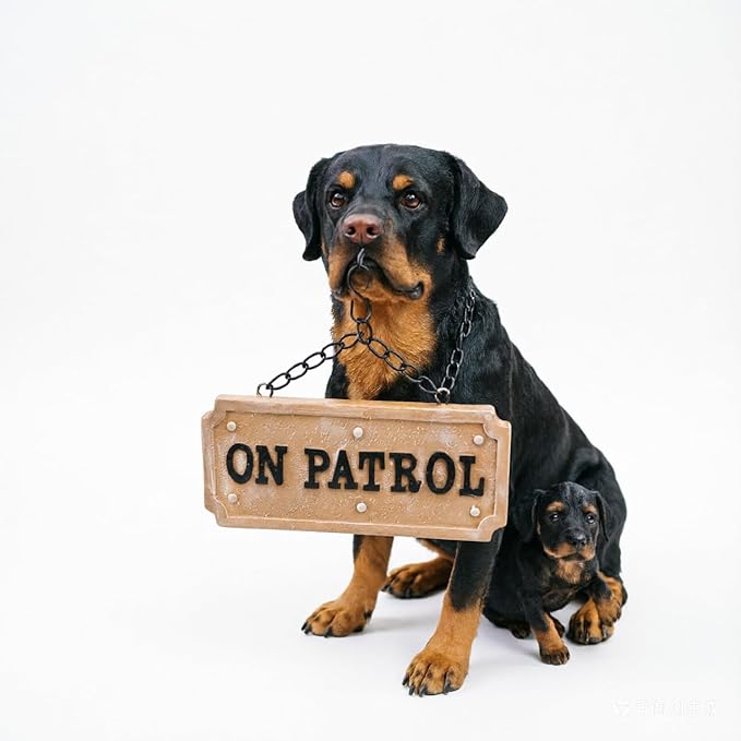 Rottweiler Dog Garden Statue - Image 2
