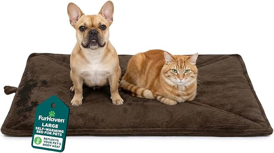 FurHaven ThermaNAP Self Warming Cat Mat, Dog Bed by FurHaven