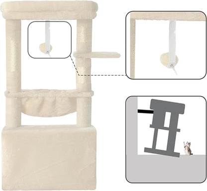 Heybly Cat Tree, Kitten Tower - Image 7