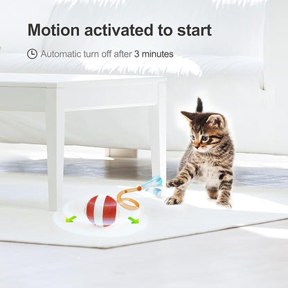 Jkanti Interactive Cat Toys for Indoor Cats, The 3rd Generation Agile Moving - Image 5