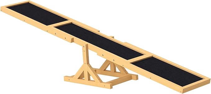 PawHut Wooden Dog Agility Seesaw by PawHut