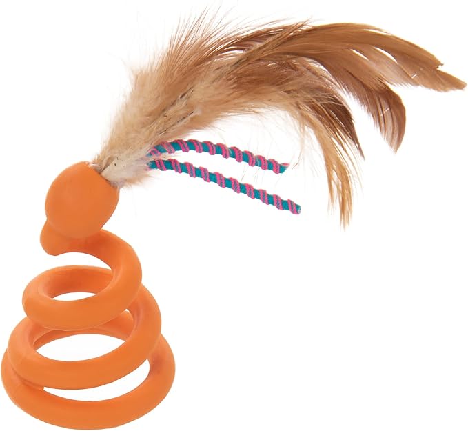 Petlinks Batty Boing Soft Spring & Feather Cat Toy - Image 3