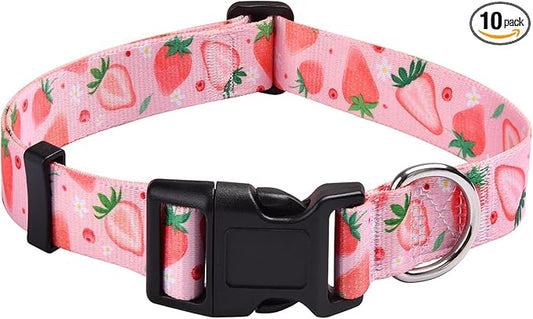 Mihqy Dog Collar with Bohemia Floral Tribal Geometric Patterns by Mihqy