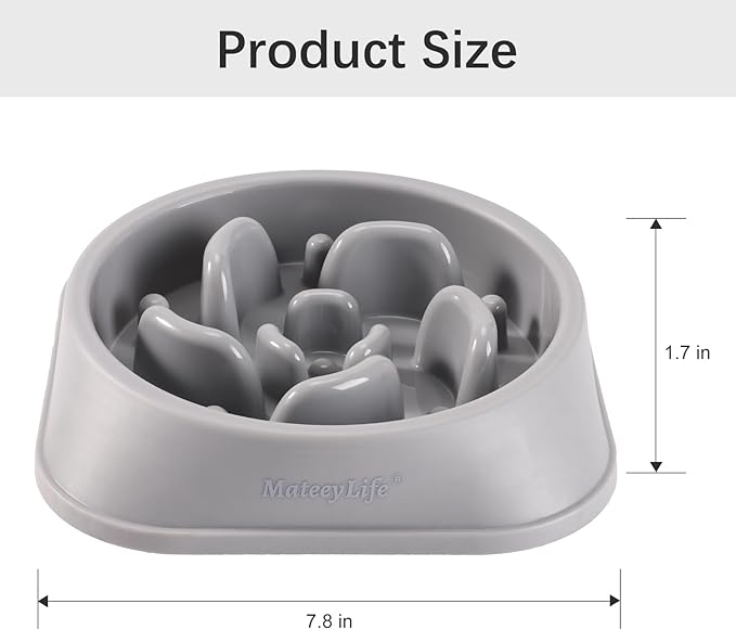 MateeyLife Slow Feeder Dog Bowls, Anti-Choking Puzzle Dog Food Bowls, Anti-Slip - Image 3