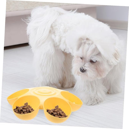 TOYANDONA 2pcs Flower Petal Shaped Pet Feeding Bowls - Image 7