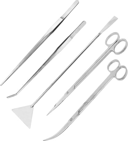 Mandala Crafts Stainless Steel Aquascaping Tools Kit – Aquarium Plant Tools by MandalaCrafts