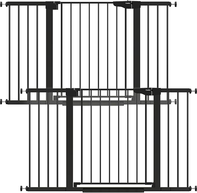 Cumbor 2 Pack 29.7-51.5" Extra Wide Baby Gate by Cumbor