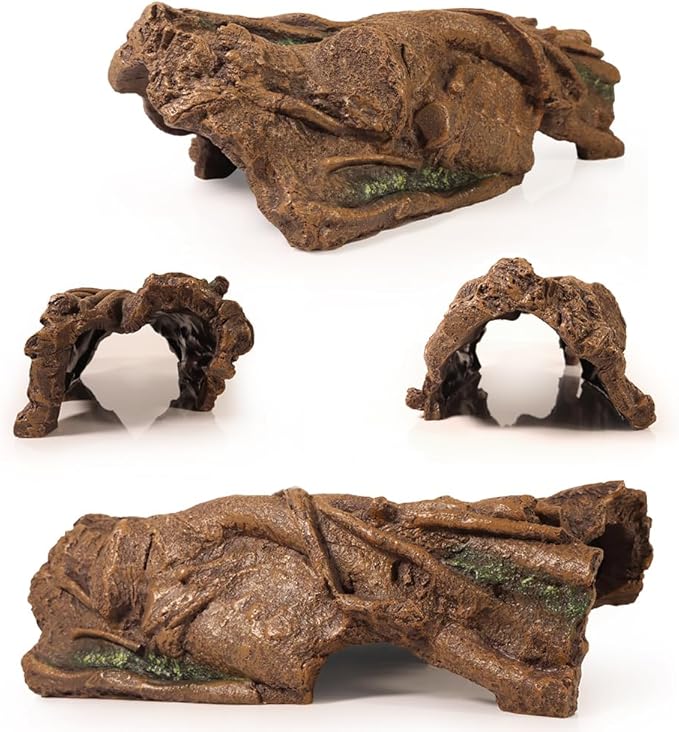 Fish Tank Decorations XL 13.4" Large Bearded Dragon Tank Accessories Driftwood - Image 4