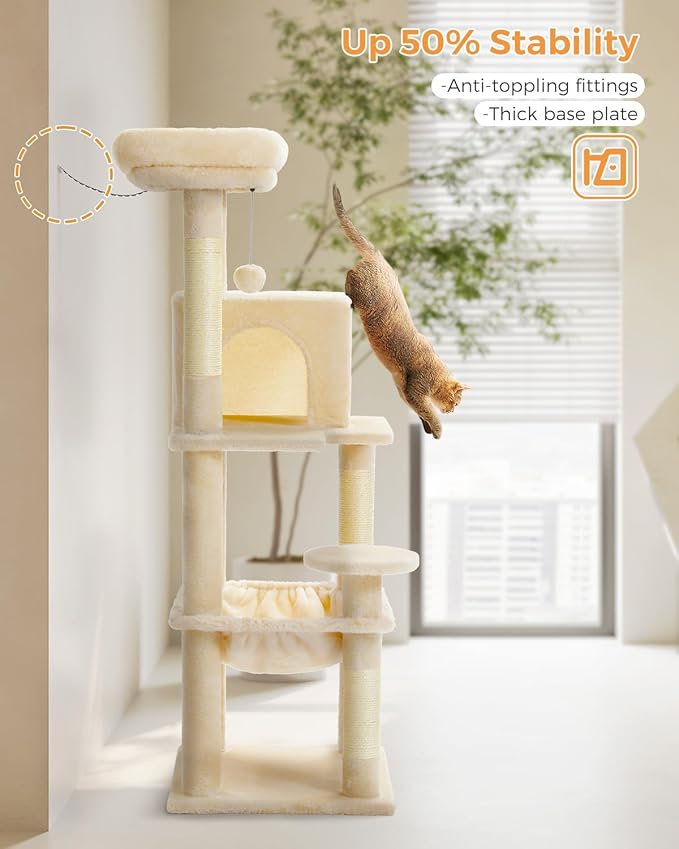 MUTTROS Cat Tree for Large Cats Adult - Image 6