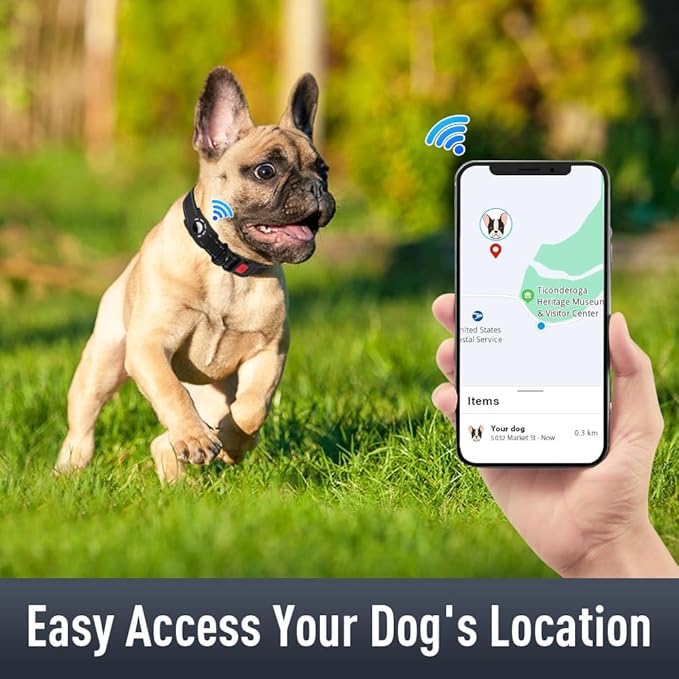 AirTag Dog Collar with AirTag Holder Compatible - Image 2