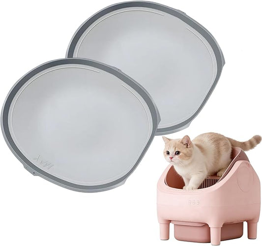 Portable Pet Pivot Litter Box Replacement pad，Open-Top Automatic Litter Box by Unknown
