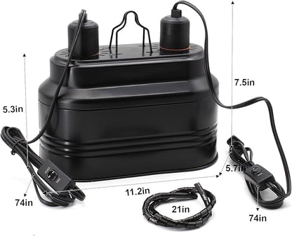 MECESOR Dual Reptile Lamp Fixture - Image 7